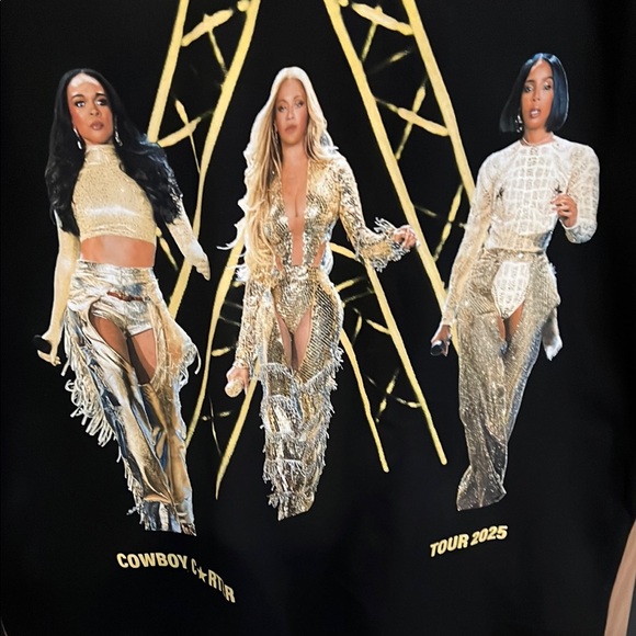Beyonce Cowboy Carter Tour 2025 T-shirt Sz XL - Picture 2 of 3